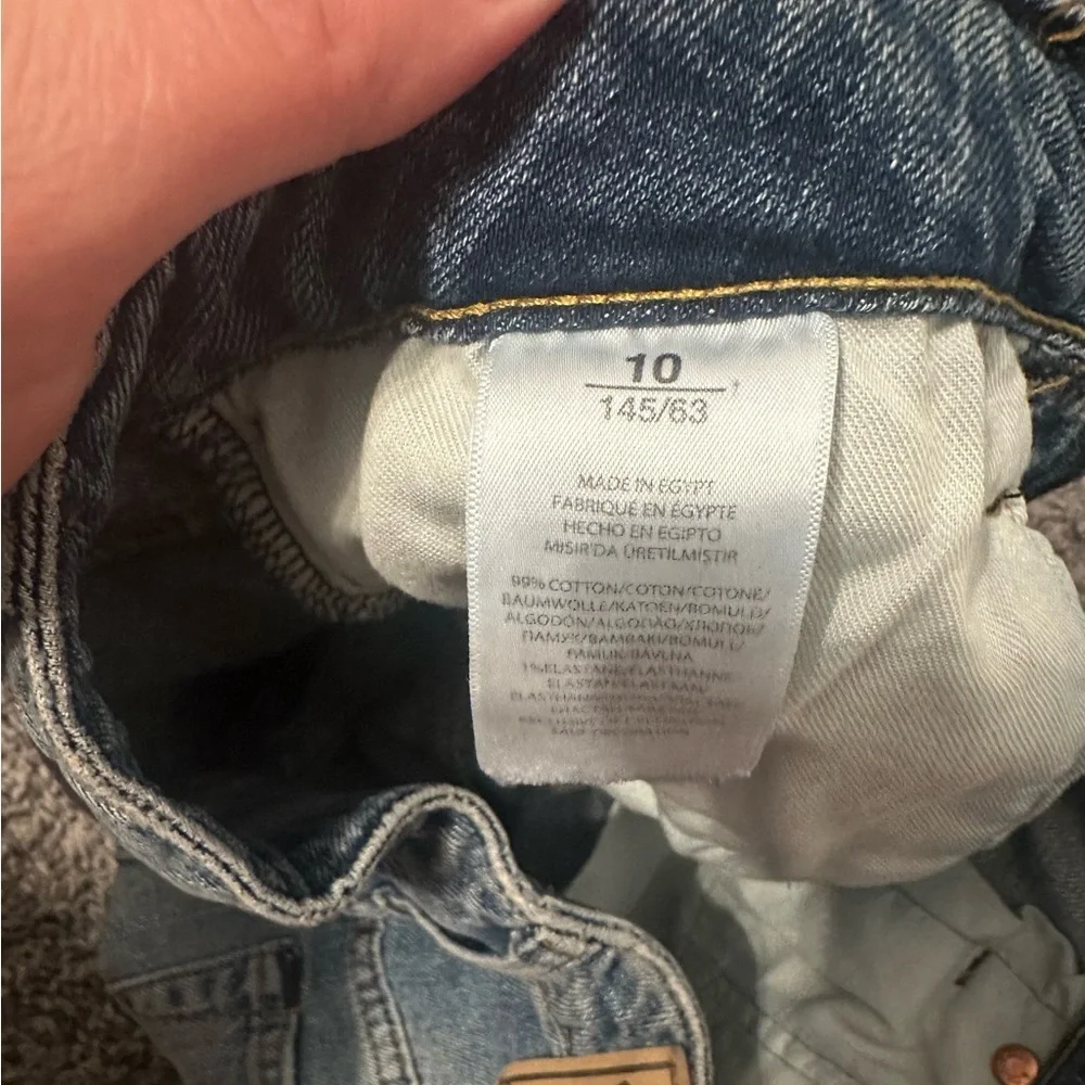 Ralph Lauren Kids Denim Modern Faded Light Wash Size 10